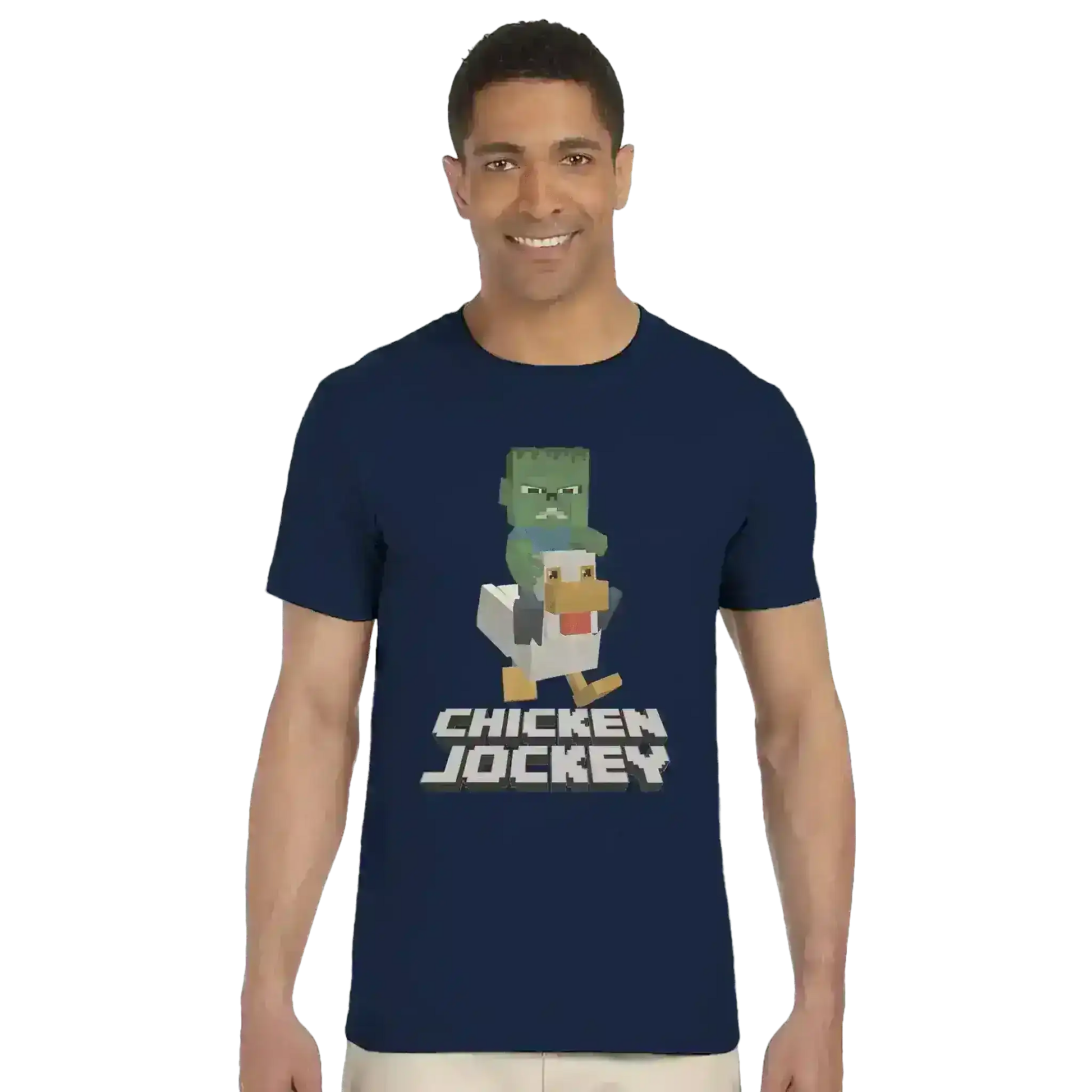 Chicken Jockey Minecraft Gaming Unisex Tee - Cady Creations