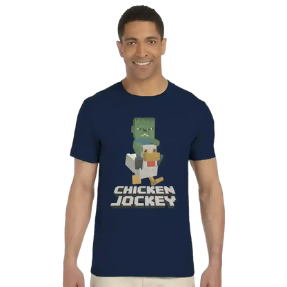 Chicken Jockey Minecraft Gaming Unisex Tee - Cady Creations