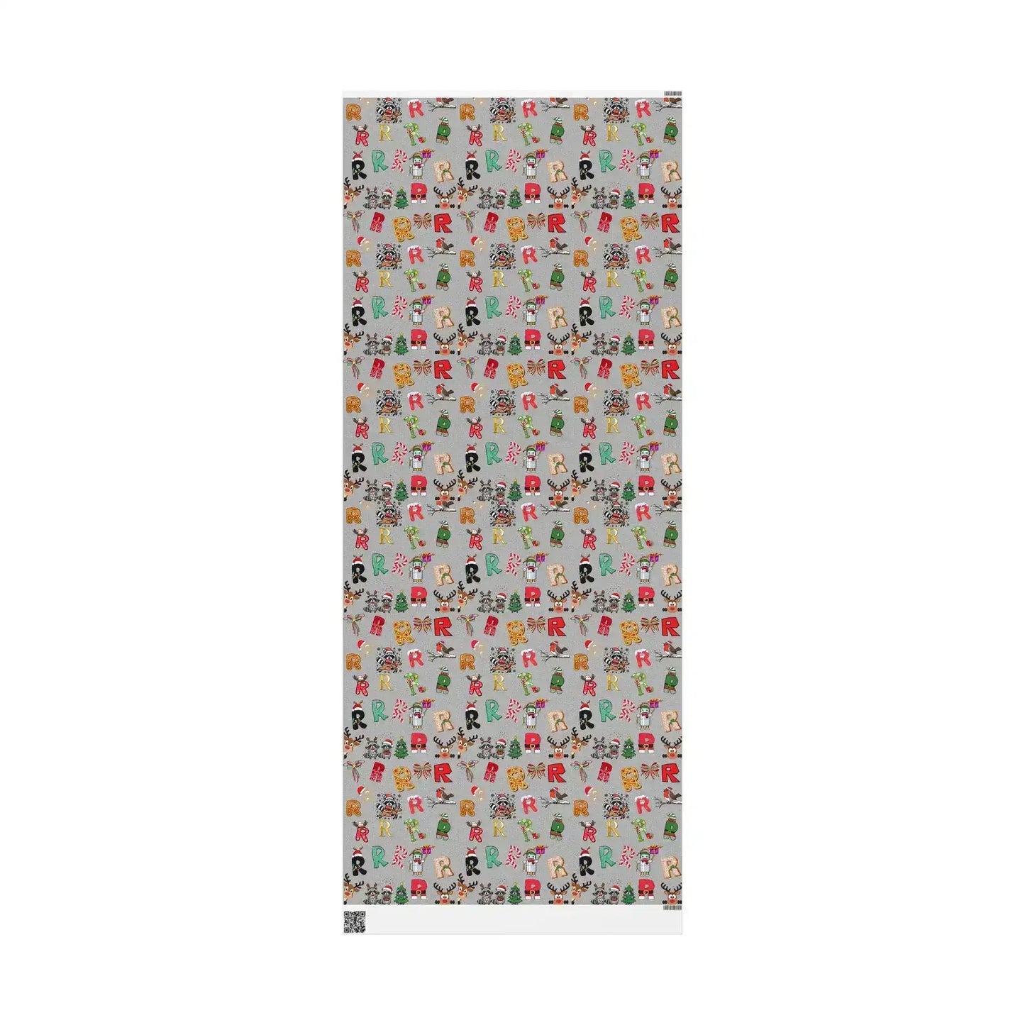 "R" Christmas Wrapping Paper – Alphabet Gift Swap Collection