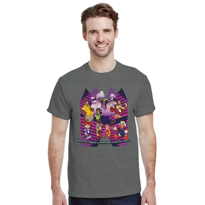 When Our Biggest Problem Was Losing The Remote Unisex Tee - Cady Creations