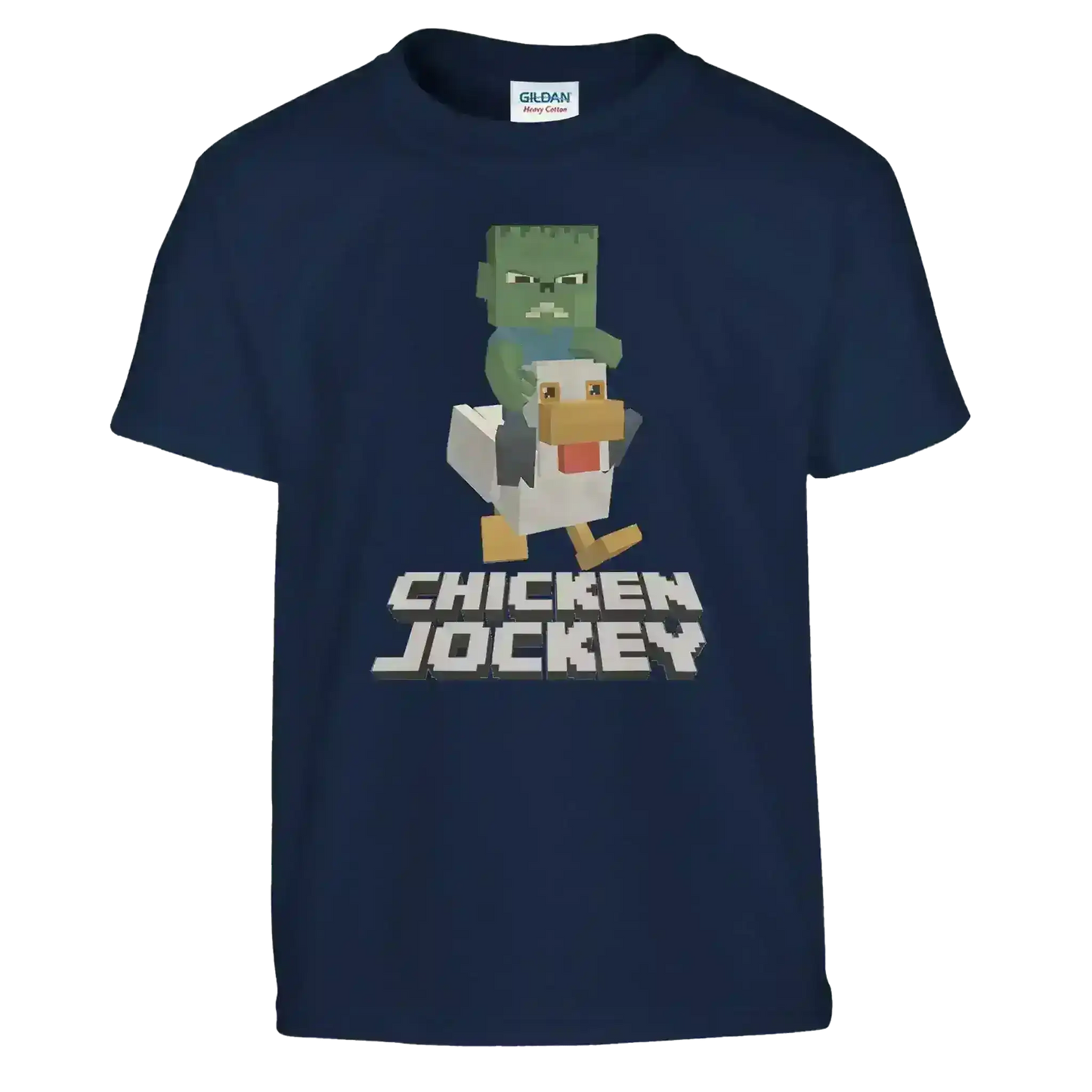 Chicken Jockey Minecraft Gaming Youth Tee - Cady Creations