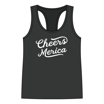 Cheers Merica - Racerback Tank