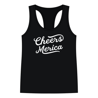Cheers Merica - Racerback Tank