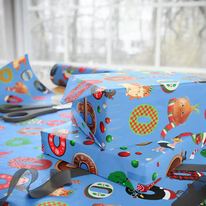 "O" Christmas Wrapping Paper – Alphabet Gift Swap Collection