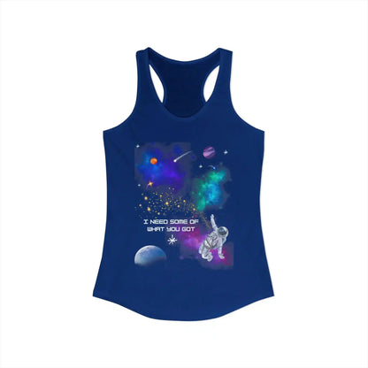 Something Corporate Space Lyric Inspired - Racerback Tank
