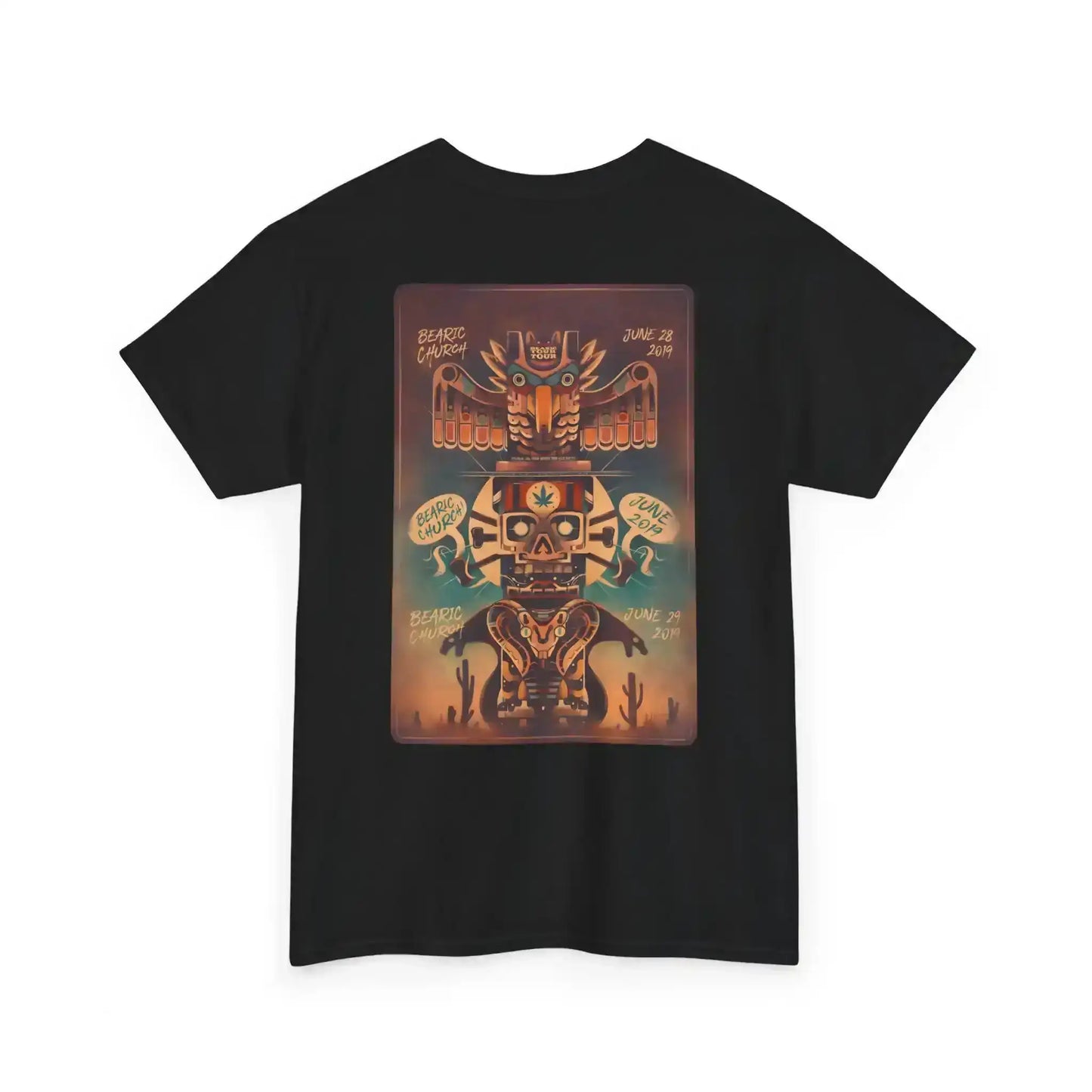 Bearic Church Guitar Bear Band Tee — Custom Design Request