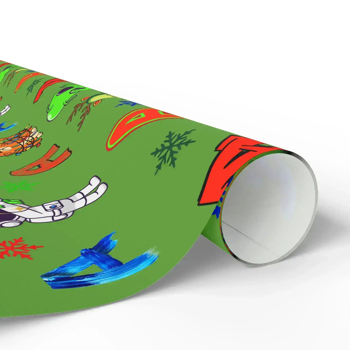 "A" Christmas Wrapping Paper – Alphabet Gift Swap Collection
