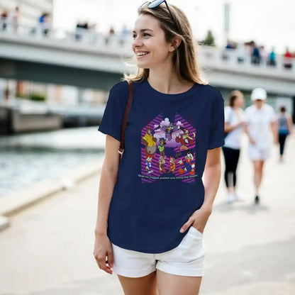 When Our Biggest Problem Was Losing The Remote Fitted Tee - Cady Creations