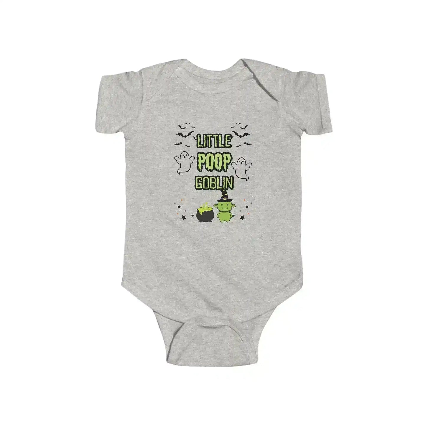 Little Poop Goblin – Funny Halloween Baby Onesie - Cute Spooky Infant Bodysuit - Cady Creations