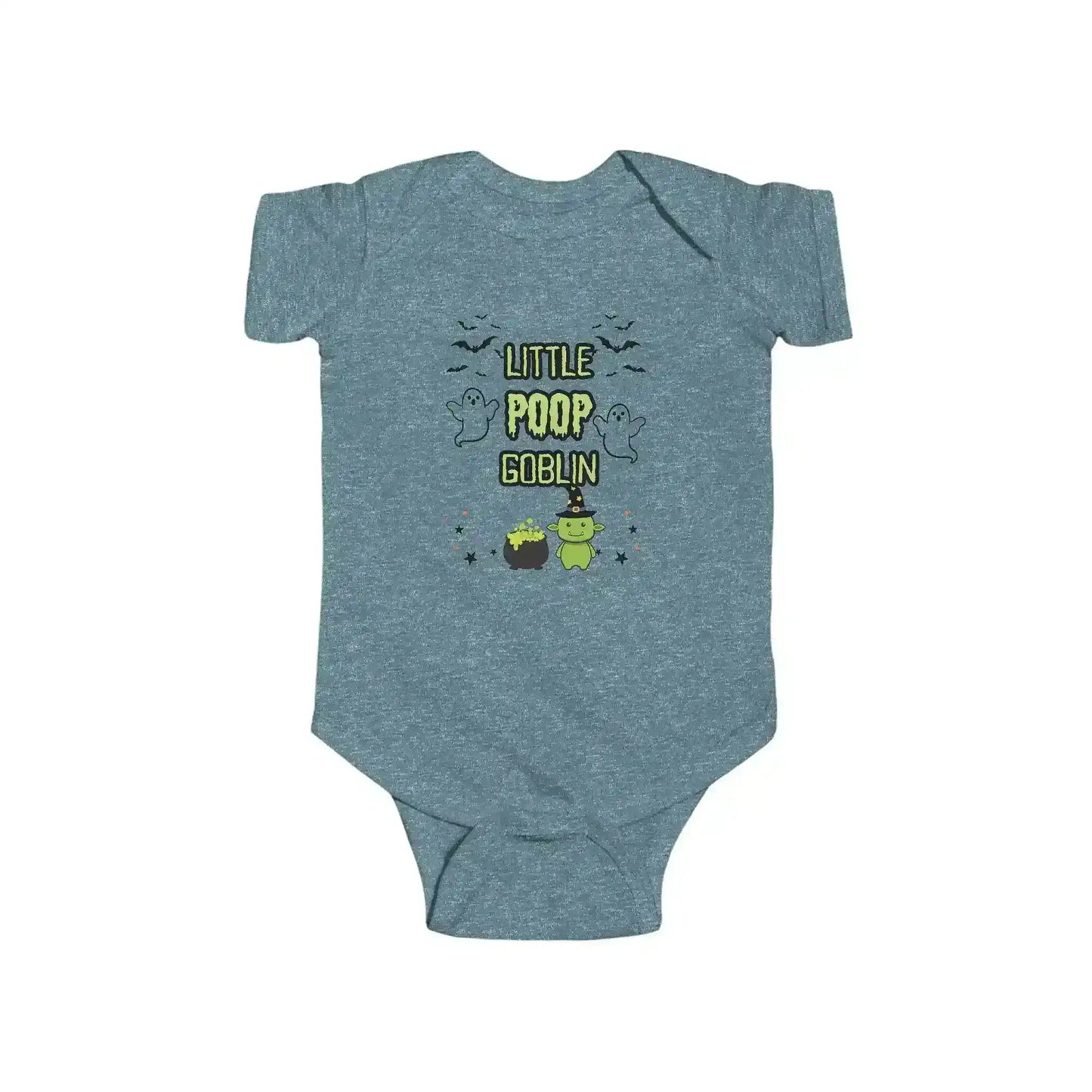 Little Poop Goblin – Funny Halloween Baby Onesie - Cute Spooky Infant Bodysuit - Cady Creations