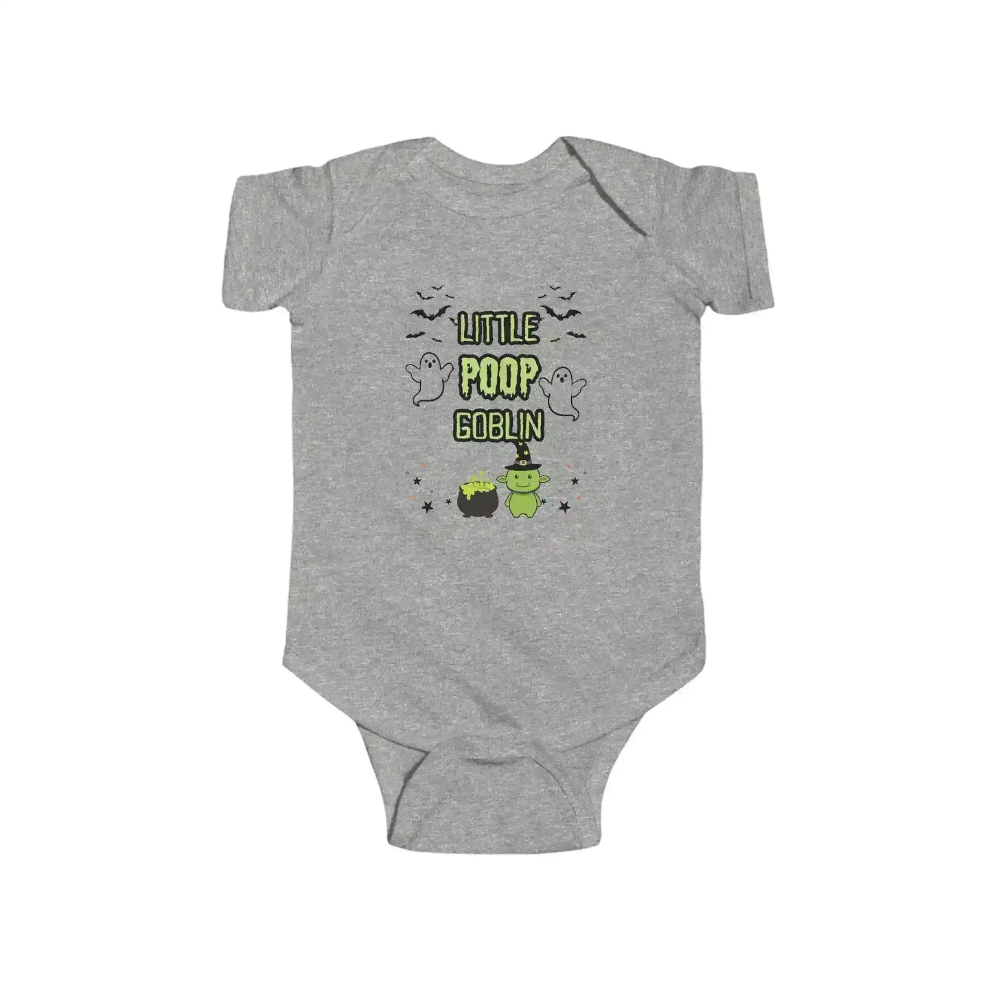 Little Poop Goblin – Funny Halloween Baby Onesie - Cute Spooky Infant Bodysuit - Cady Creations