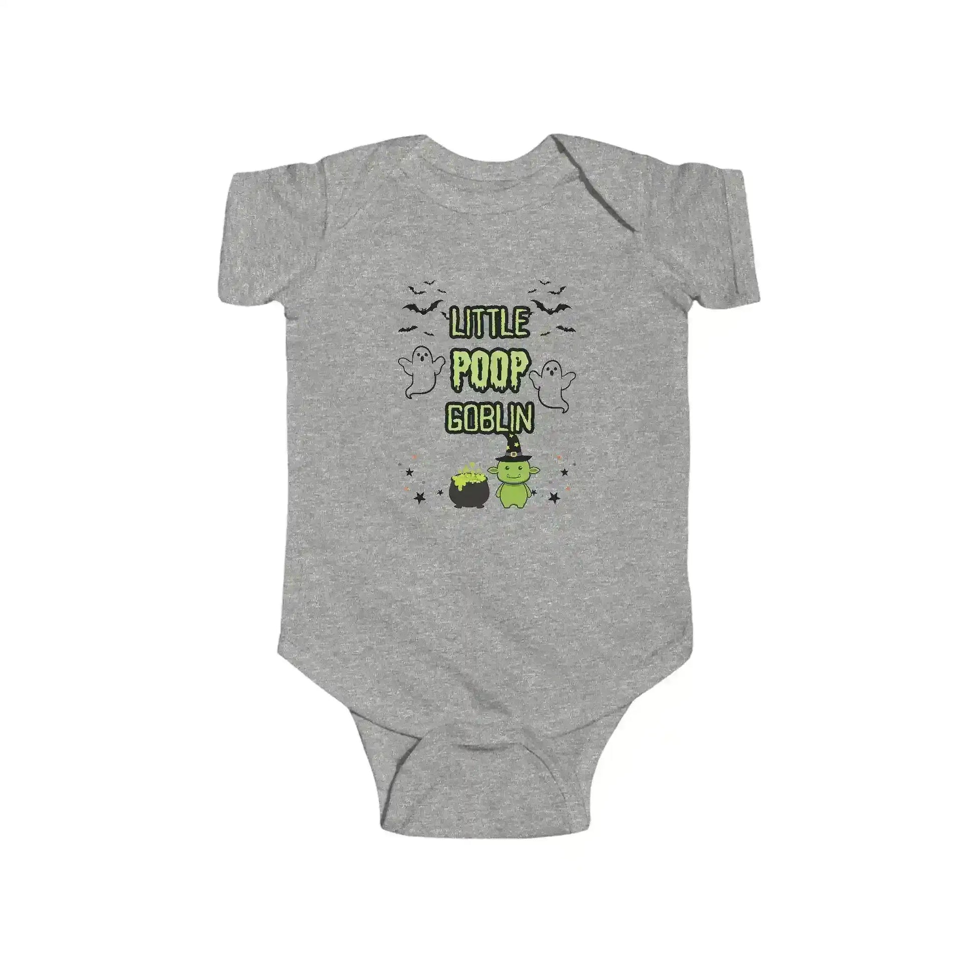 Little Poop Goblin – Funny Halloween Baby Onesie - Cute Spooky Infant Bodysuit - Cady Creations
