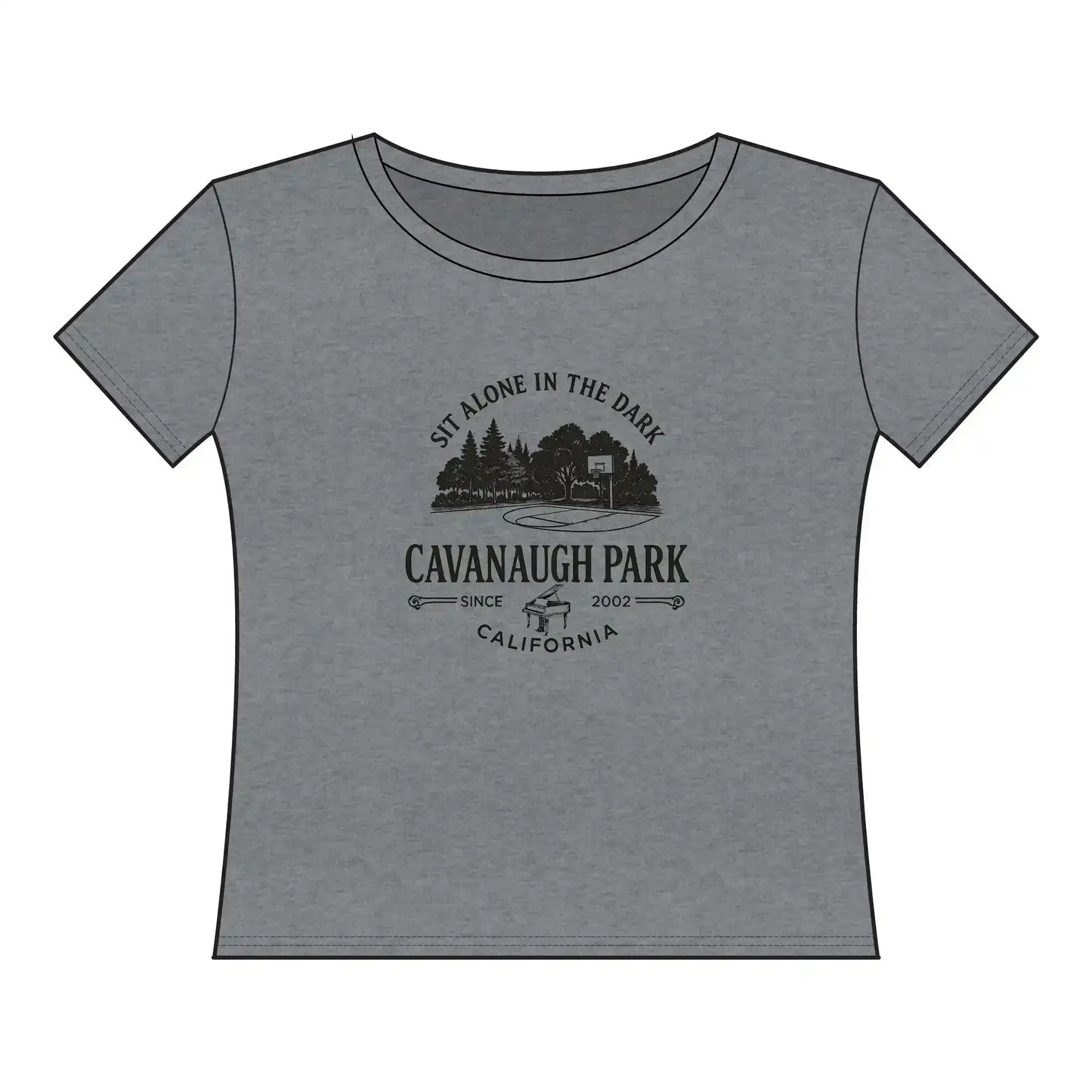 Something Corporate Cavanaugh Park Inspired - Women's Curvy Tee