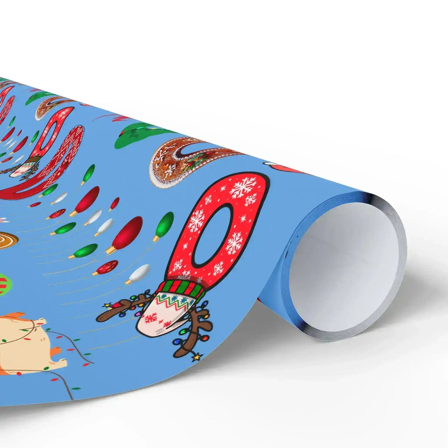 "O" Christmas Wrapping Paper – Alphabet Gift Swap Collection