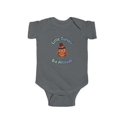 Little Turkey Big Attitude Baby Onesie