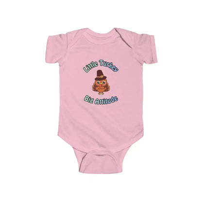 Little Turkey Big Attitude Baby Onesie