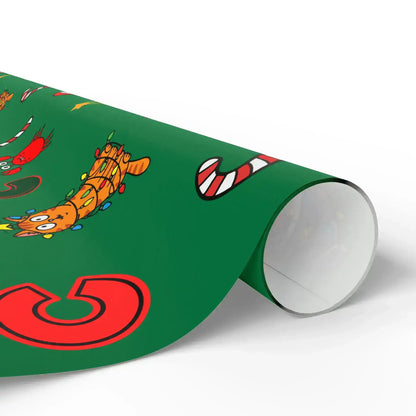 "C" Christmas Wrapping Paper – Alphabet Gift Swap Collection