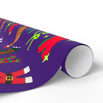 "K" Christmas Wrapping Paper – Alphabet Gift Swap Collection