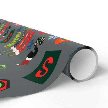 "S" Christmas Wrapping Paper – Alphabet Gift Swap Collection