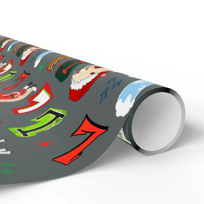"L" Christmas Wrapping Paper – Alphabet Gift Swap Collection