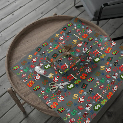 "S" Christmas Wrapping Paper – Alphabet Gift Swap Collection