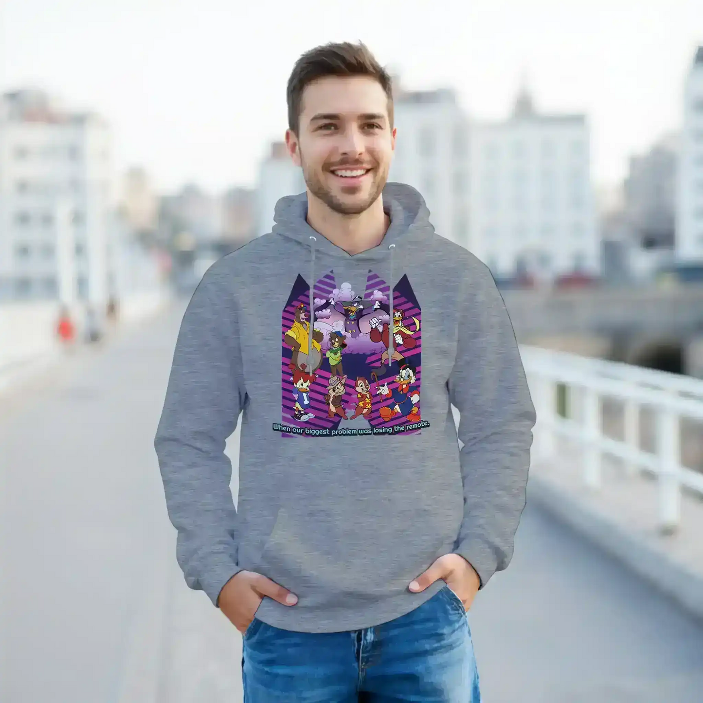 When Our Biggest Problem Was Losing The Remote Pullover Hoodie - Cady Creations