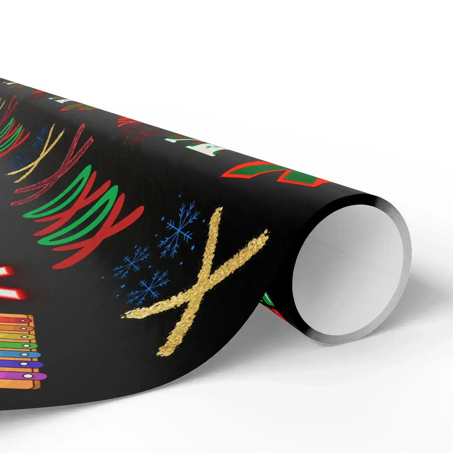 "X" Christmas Wrapping Paper – Alphabet Gift Swap Collection