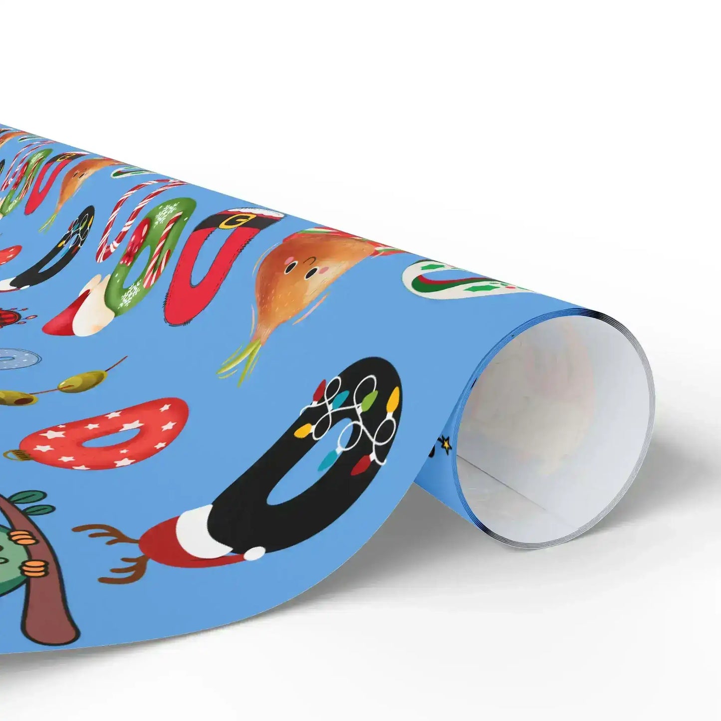 "O" Christmas Wrapping Paper – Alphabet Gift Swap Collection