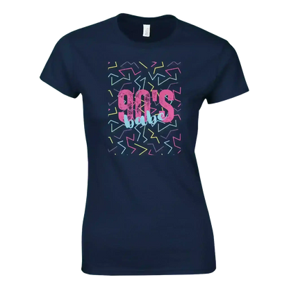90's Babe - Fitted Tee - Cady Creations