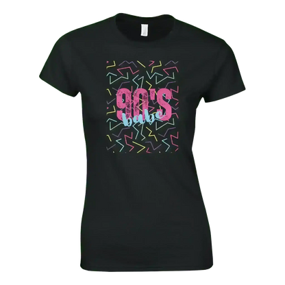 90's Babe - Fitted Tee - Cady Creations