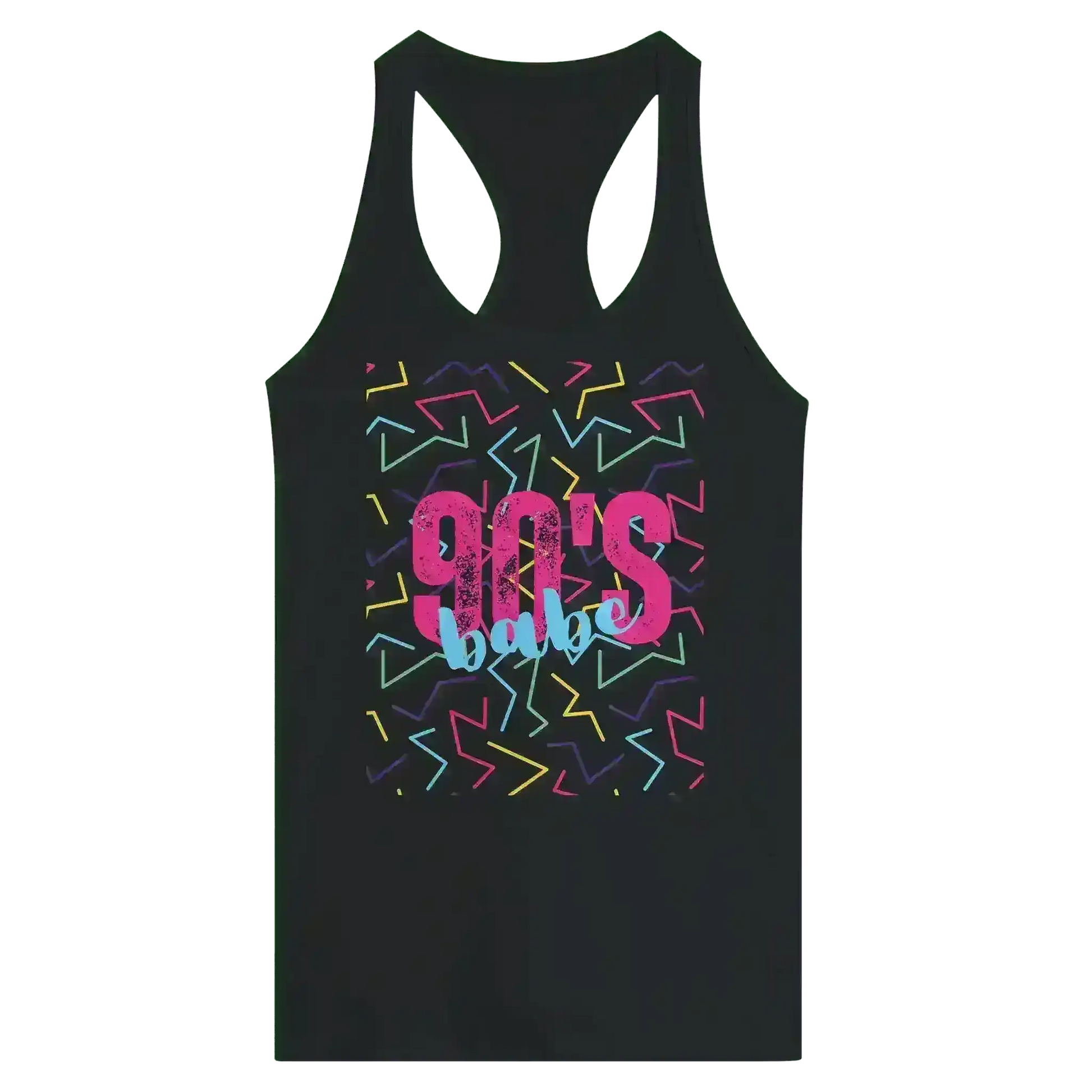 90's Babe - Racerback Tank - Cady Creations