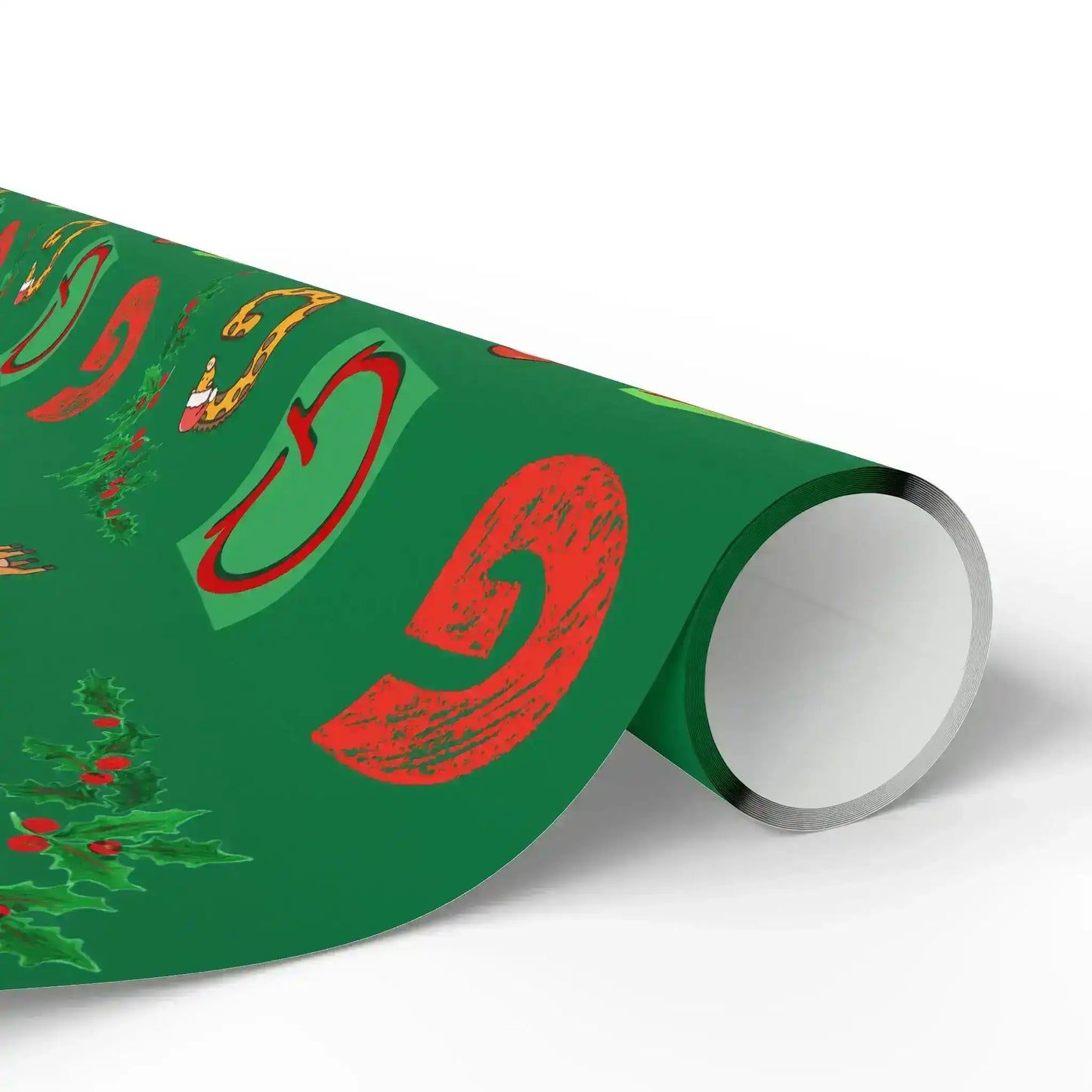 "G" Christmas Wrapping Paper – Alphabet Gift Swap Collection