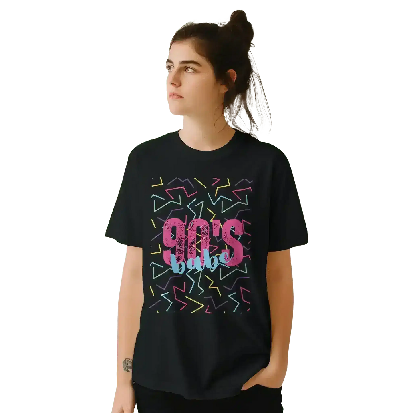 90's Babe Retro Vibes Unisex Tee - Cady Creations