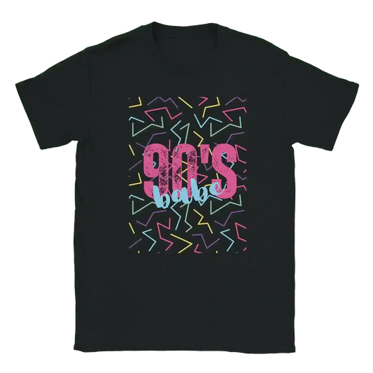 90's Babe Retro Vibes Unisex Tee - Cady Creations