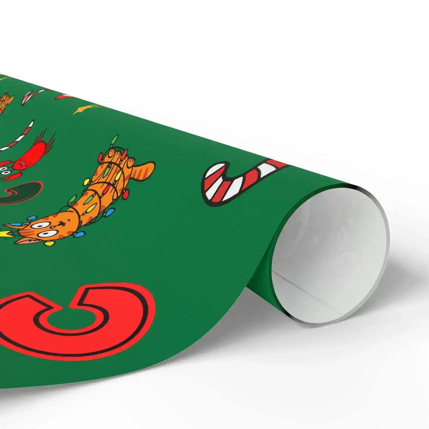 "C" Christmas Wrapping Paper – Alphabet Gift Swap Collection
