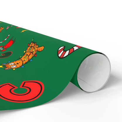 "C" Christmas Wrapping Paper – Alphabet Gift Swap Collection