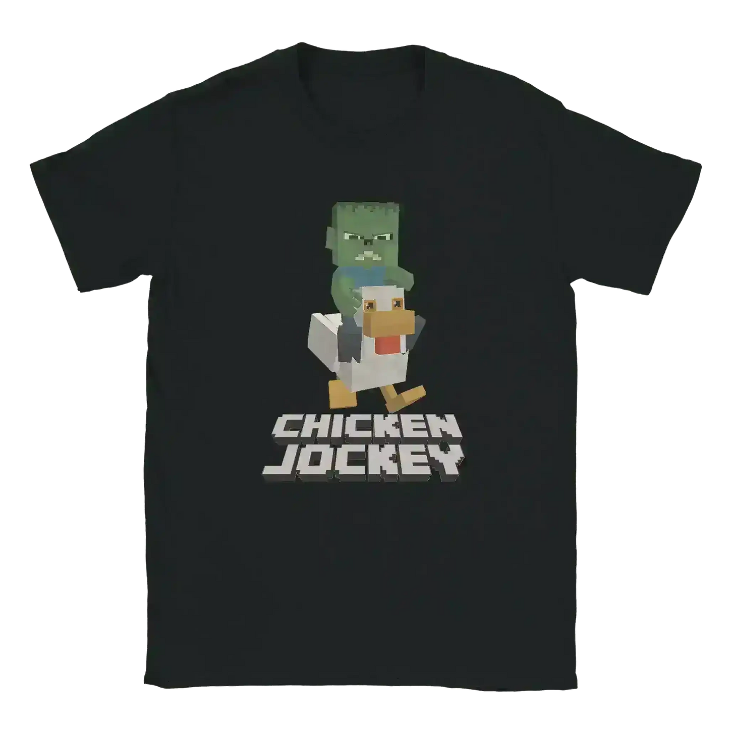 Chicken Jockey Minecraft Gaming Unisex Tee - Cady Creations