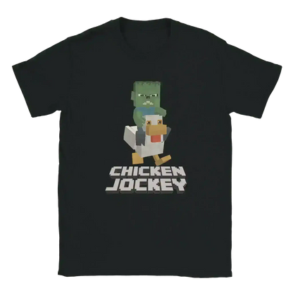 Chicken Jockey Minecraft Gaming Unisex Tee - Cady Creations