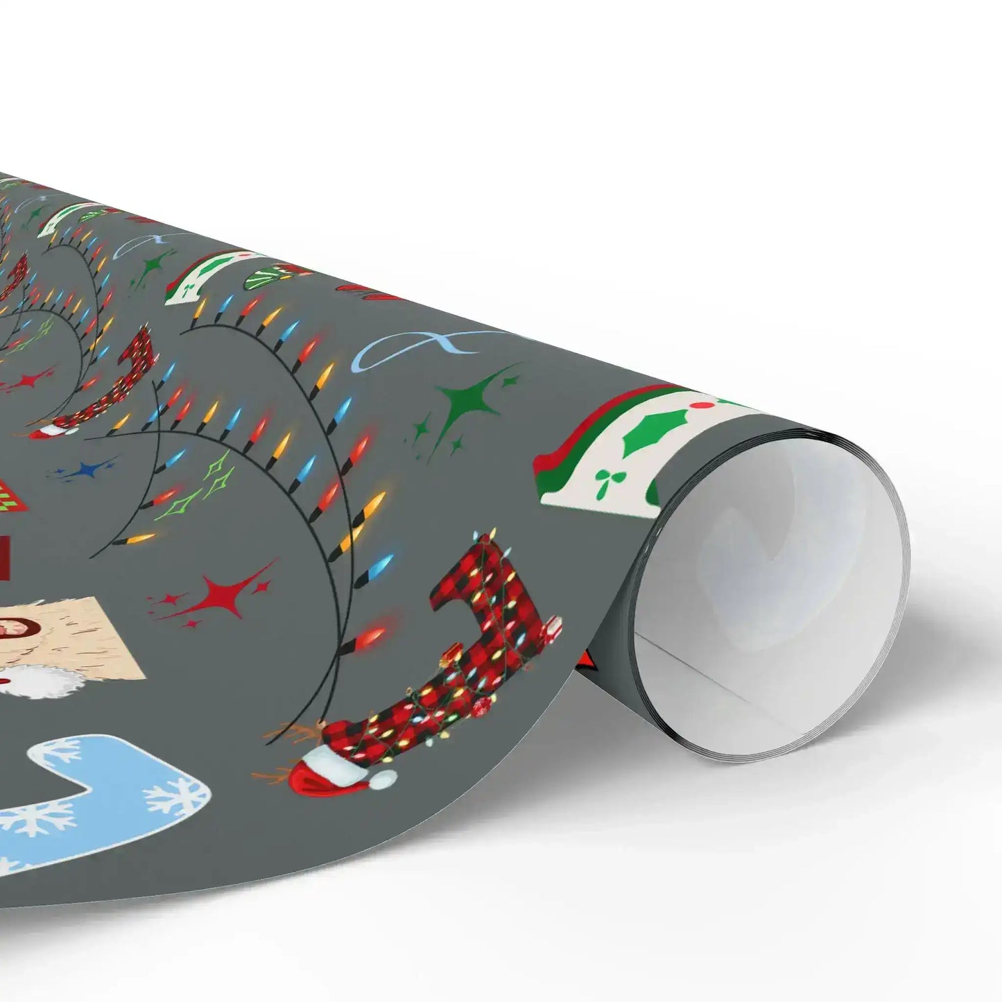 "L" Christmas Wrapping Paper – Alphabet Gift Swap Collection