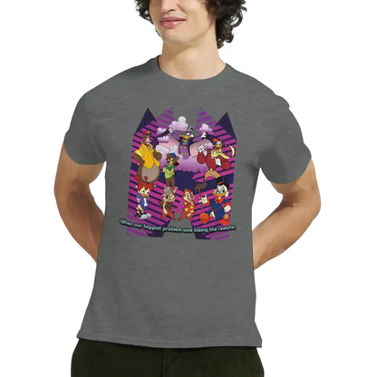 When Our Biggest Problem Was Losing The Remote Unisex Tee - Cady Creations