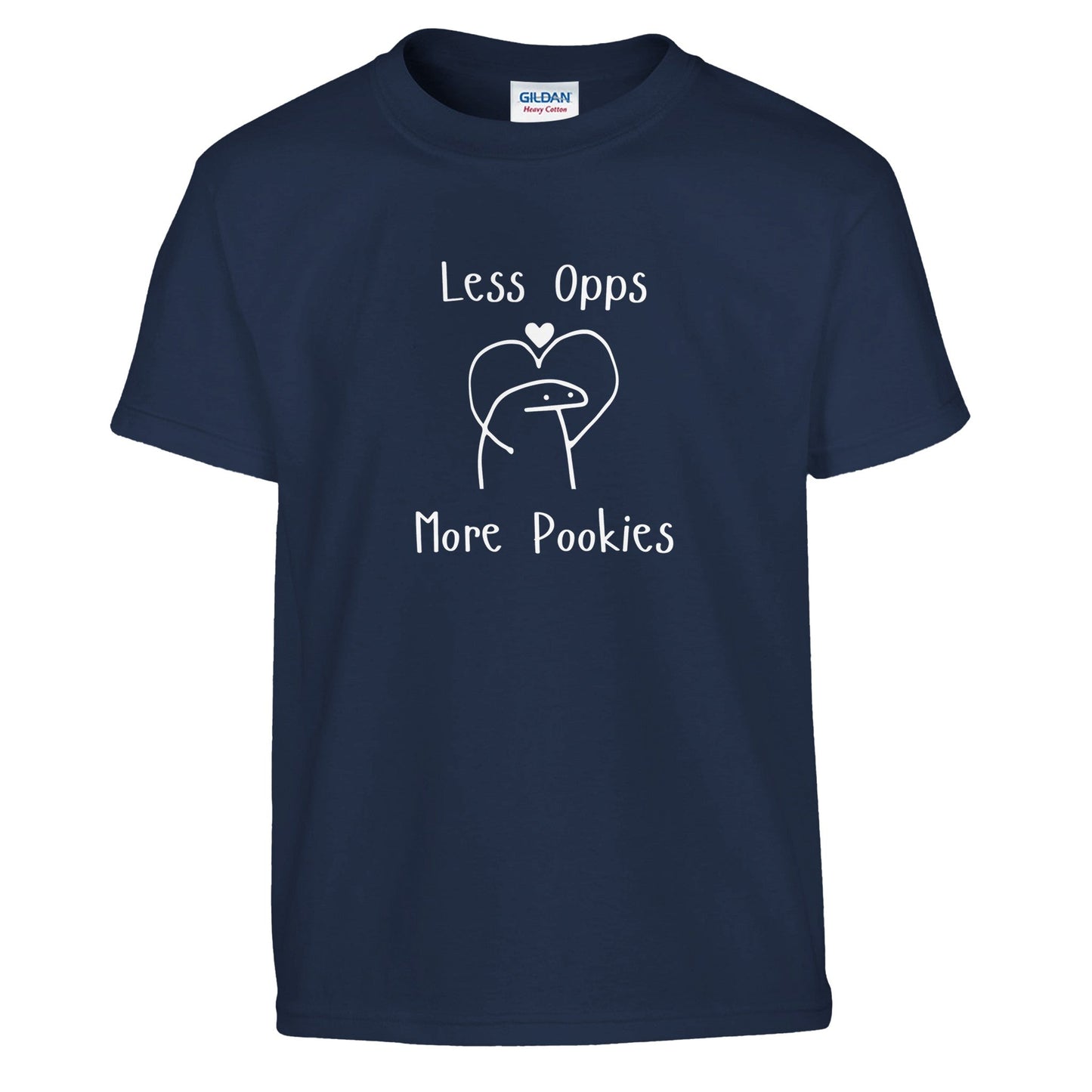 Less opps More pookiesElevate your casual style with our Less opps, More pookies Graphic Tee. This unique and trendy t-shirt features a playful design that is sure to make a statement. MaPrint MaterialLess opps, More pookies - Comfortable Graphic TeeCady Creations