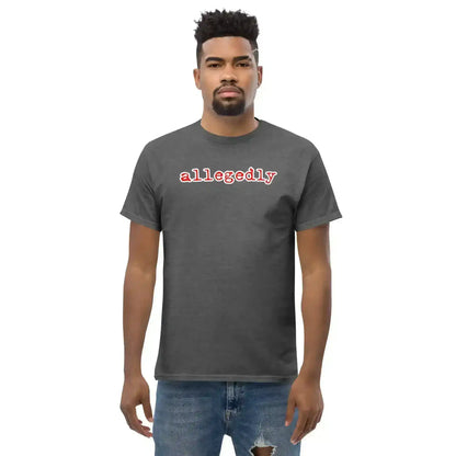 Allegedly Unisex Tee - True Crime Humor - Cady Creations