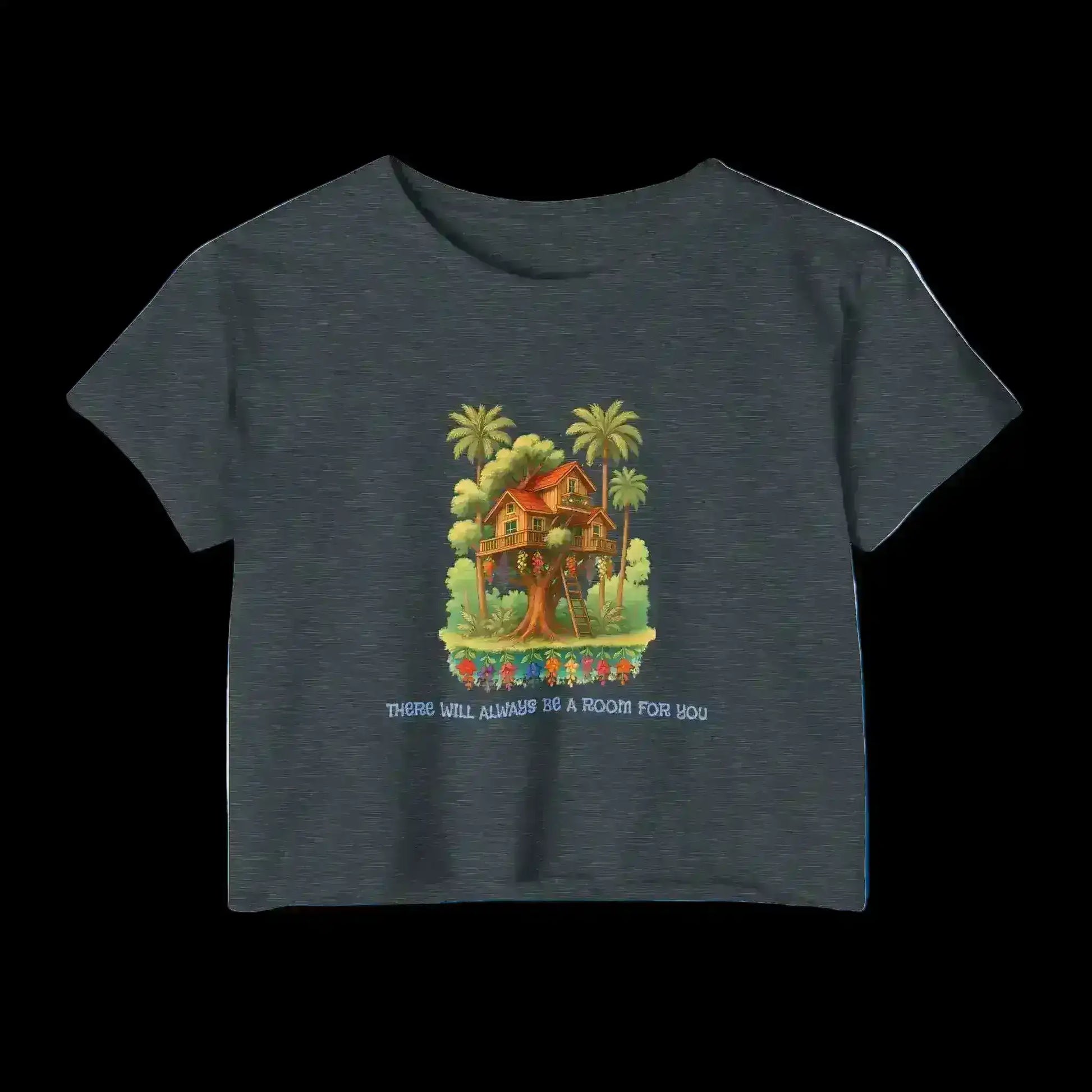 "There Will Always Be A Room For You" - Andrew McMahon in the Wilderness House in the Trees Lyric Inspired Crop Top - Cady Creations