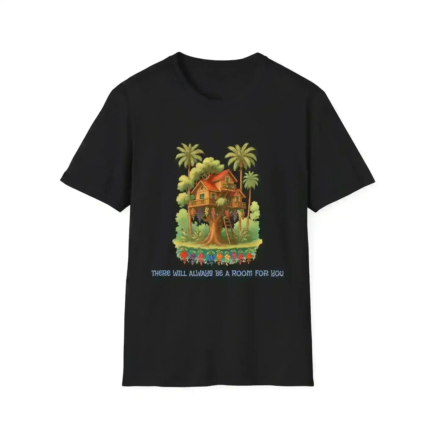 "There Will Always Be A Room For You" - Andrew McMahon in the Wilderness House in the Trees Lyric Inspired Fitted Tee - Cady Creations