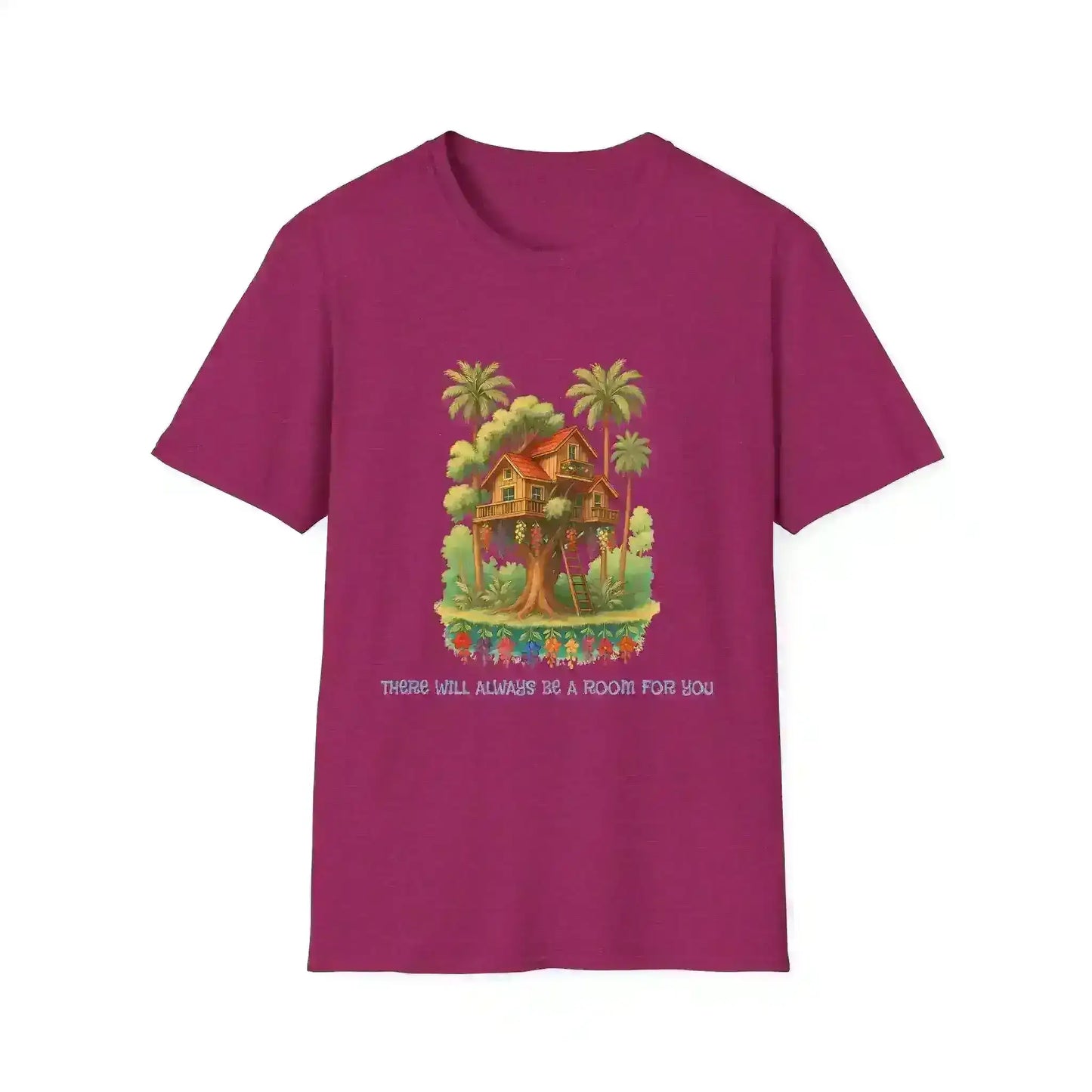 "There Will Always Be A Room For You" - Andrew McMahon in the Wilderness House in the Trees Lyric Inspired Fitted Tee - Cady Creations