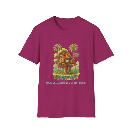 "There Will Always Be A Room For You" - Andrew McMahon in the Wilderness House in the Trees Lyric Inspired Fitted Tee - Cady Creations