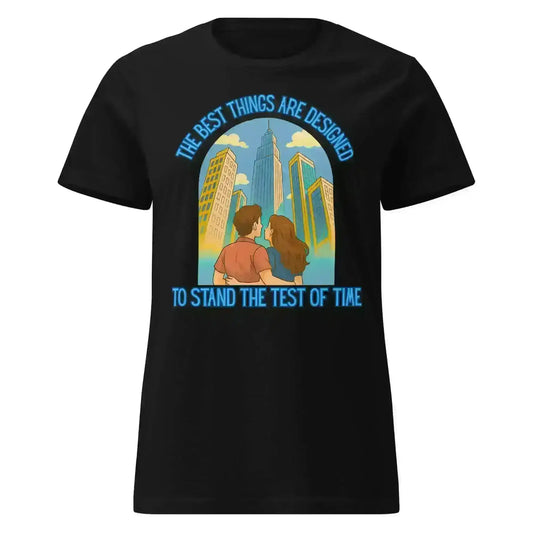 Andrew McMahon Love And Great Buildings Inspired - Fitted Tee - Cady Creations