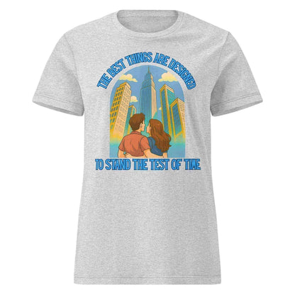 Andrew McMahon Love And Great Buildings Inspired - Fitted Tee - Cady Creations