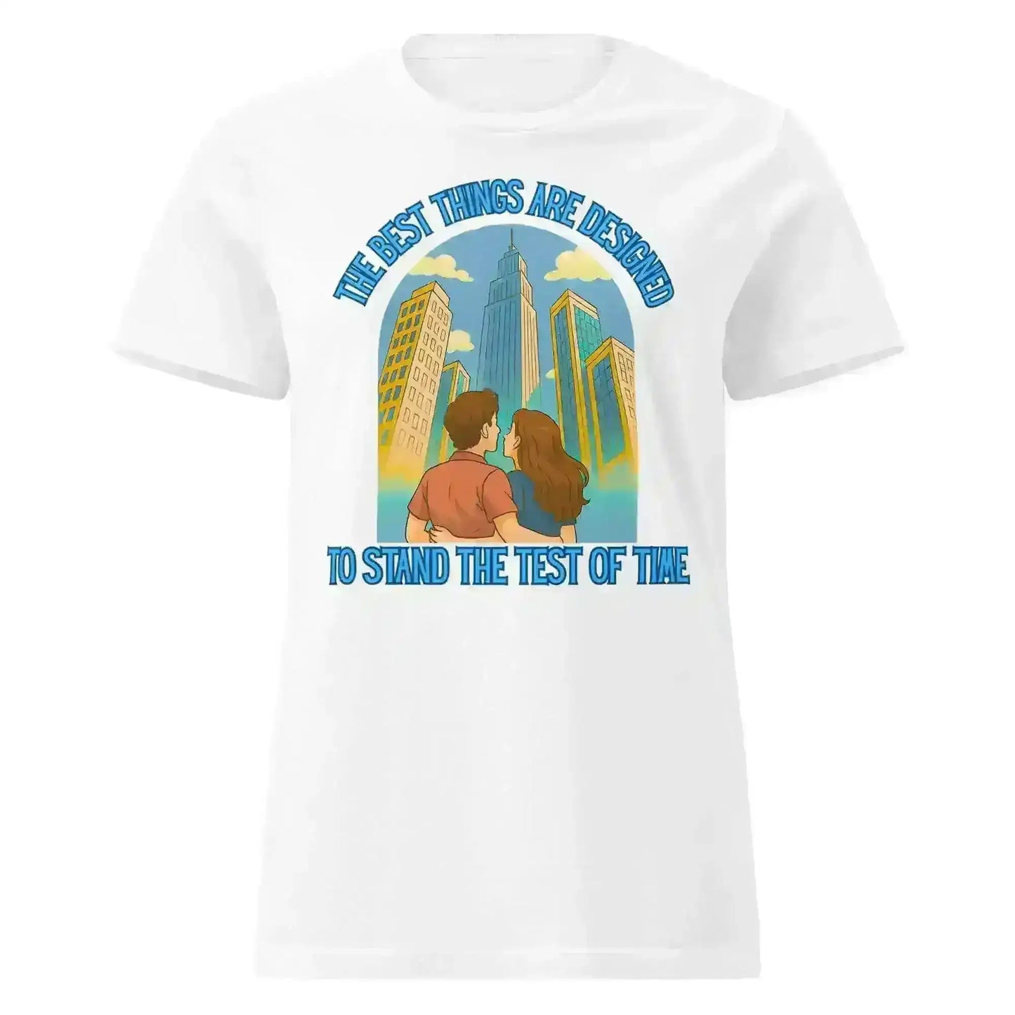 Andrew McMahon Love And Great Buildings Inspired - Fitted Tee - Cady Creations