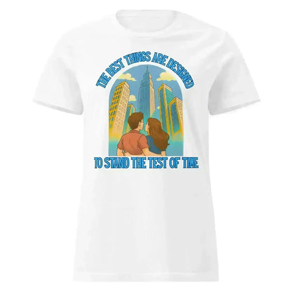 Andrew McMahon Love And Great Buildings Inspired - Fitted Tee - Cady Creations